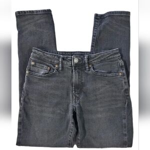 American Eagle Men's Jeans 28X30 Black Slim Fit Next Level Flex